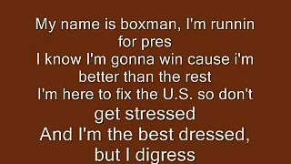 Smosh boxman for president (lyrics in the , no lags)
