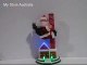 Christmas Toy Show Display: SINGING SANTA CLAUS CLIMBING CHIMNEY
