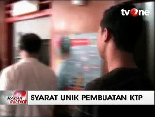 Pembuat KTP Baru Harus Hafal  Pancasila dan Pembukaan UUD 1945