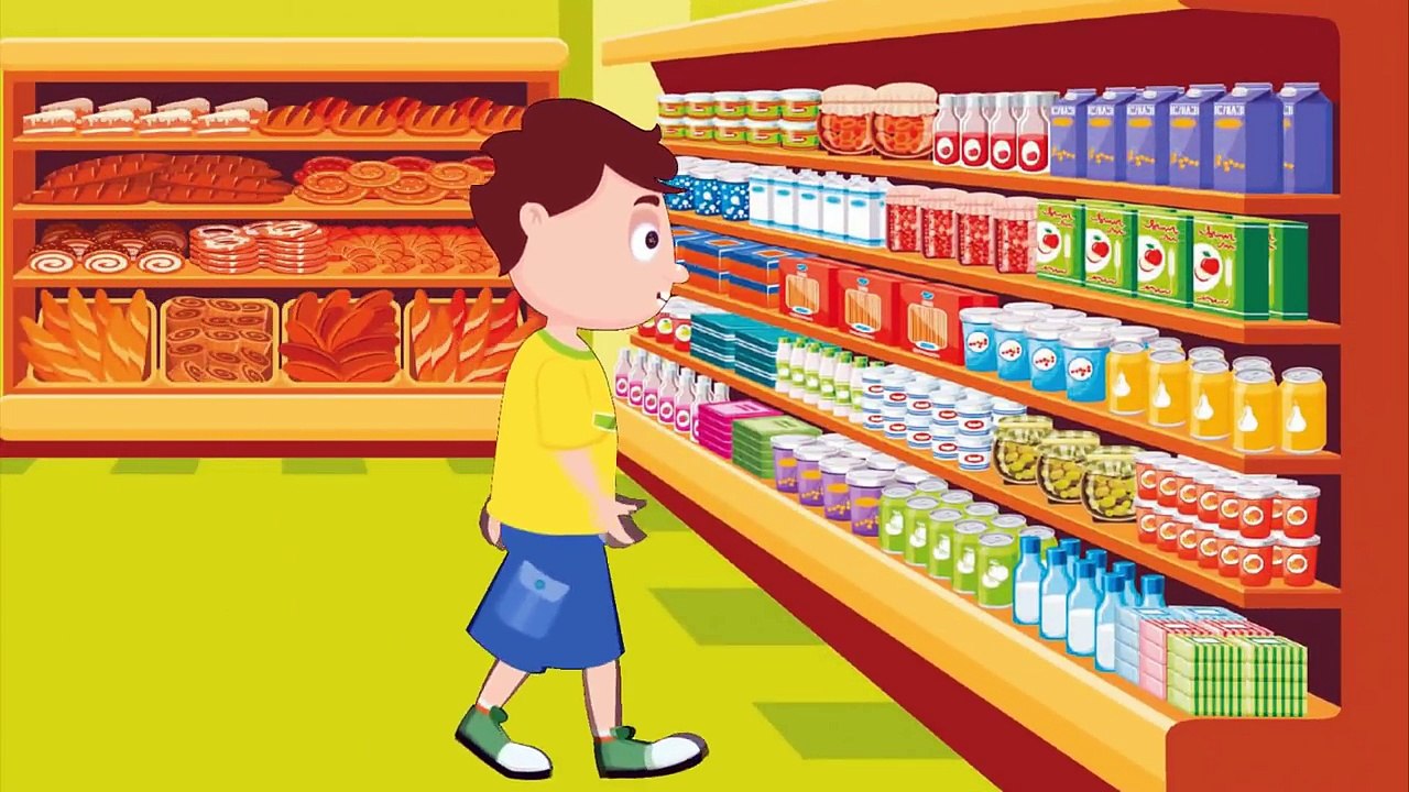 Английский для малышей /Учим название продуктов...