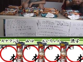うまい棒100本食べきれるか！