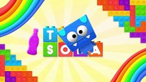 DIY Play Doh Learn Make Alphabet ABC Rainbow Playdoh Toy Soda
