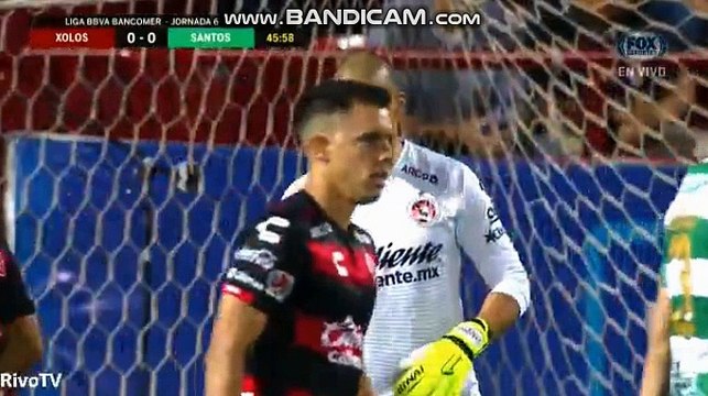 Brian Lozano Goal - Club Tijuana vs Santos Laguna 0-1