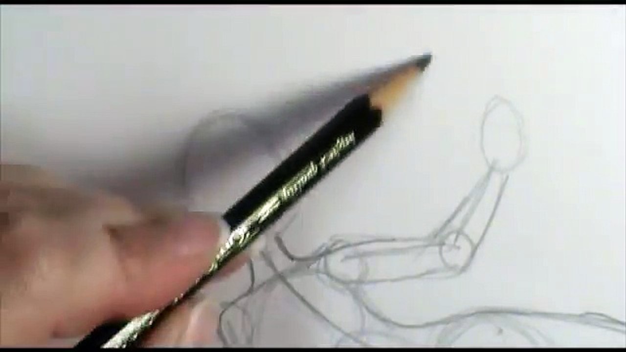 How to draw a mermaid