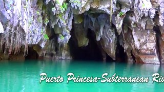 Underground River Palawan.New 7 wonders of the world.Full HD