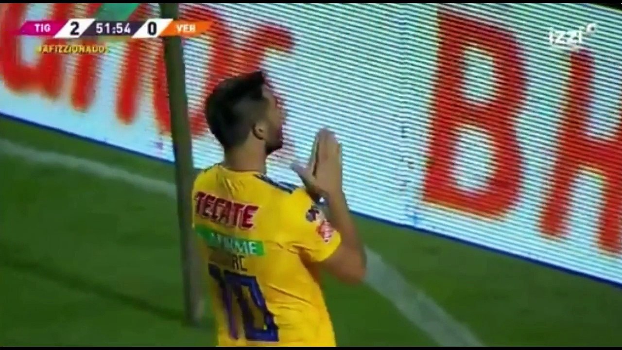 André-Pierre Gignac Goal -  Tigres UANL vs Veracruz  2-0