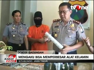Aparat Polres Situbondo Tangkap Dokter Kelamin Gadungan