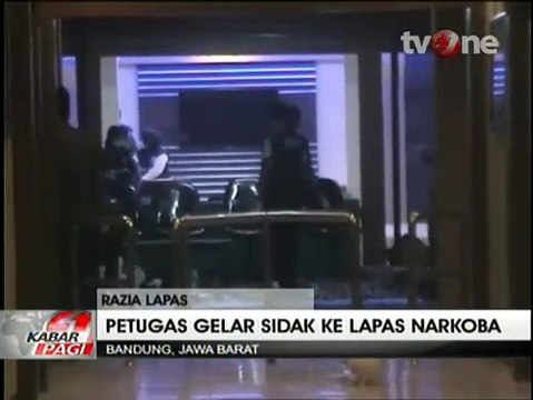 Menkumham Gelar Inspeksi Mendadak Lapas Narkoba di Bandung