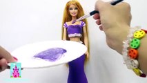 Play Doh Dresses Disney PrincessAriel Tiana Cinderella Snow White Aurora Belle Rapunzel