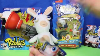 Rabbids Invasion Toys Nickelodeon Blind Bags and Plunger Blaster