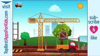 Tony the Truck & Construction Vehicles App for Kids: Diggers, Cranes, Bulldozer