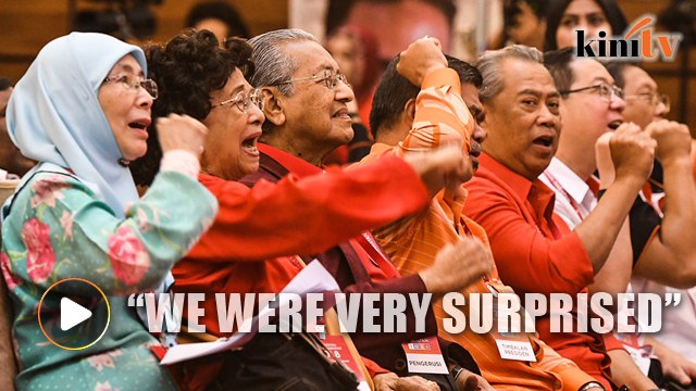 Dr Mahathir: We were very surprised we won