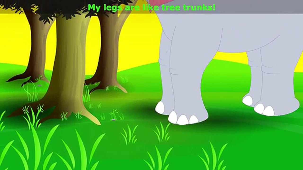 Elephant Rhymes, Elephant Animal Rhymes Videos for children