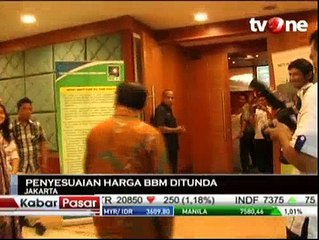 Penyesuaian Harga BBM Ditunda