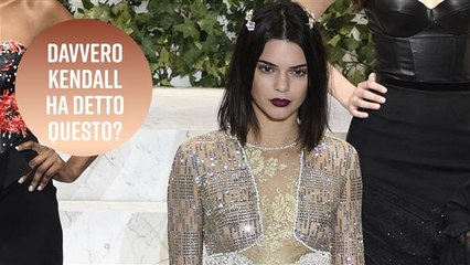 Davvero Kendall ha detto questo?