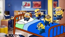 Minions Five Little Monkeys Jumping On The Bed Nursery Rhyme