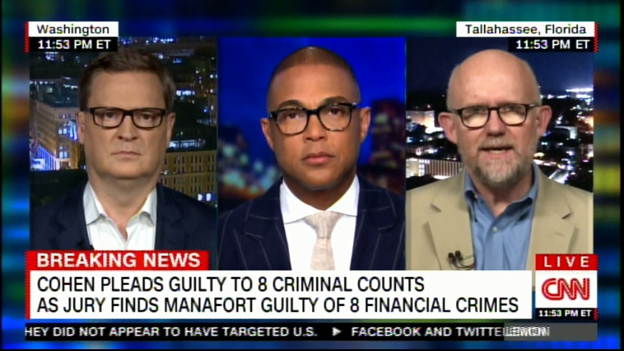 Cohen Pleads Guilty to 8 Criminal Counts as Jury Manafort Guilty of 8 Financial Crimes. #BraekingNews #News #FoxNews #Manafort #Cohen #Guilty