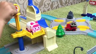 Robocar Poli игрушка с умными машинками Эмбер и Рой Игрушечные машинки для детей 애니메이션 영화