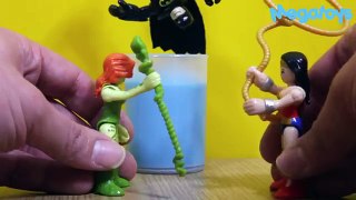 Wonder Woman vs Poison Ivy & Saves Batman new Imaginext Toys