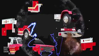 Transportation for Kids. Puzzle like transformers. Names of cars and trucks for children