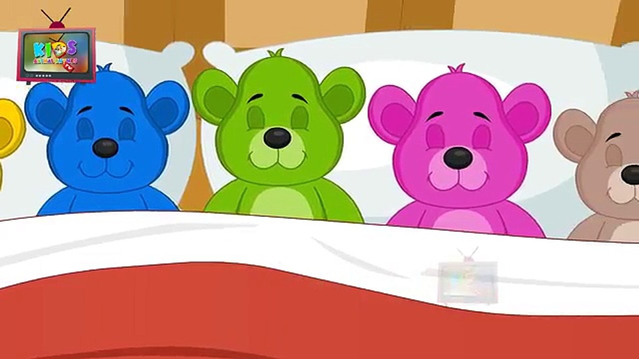 Ten in the bed nursery rhymes with Lyrics