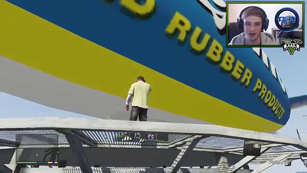 GTA 5 GAMEPLAY BLIMP ADVENTURE! (Grand Theft Auto V Blimp Gameplay DLC)