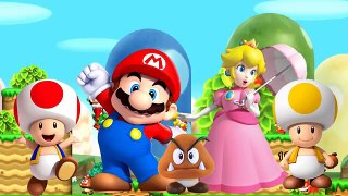 Super Mario Finger Family/ Super Mario Game Finger Family