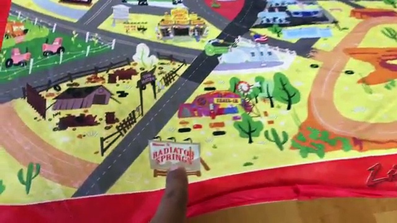 Giant Disney Cars Mack Truck Tent Thomas and Friends Toy Train Egg Surprise