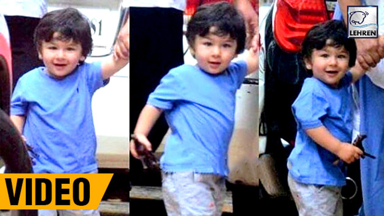 Taimur Ali Khan's Eid Celebration With Media Photographers