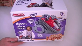 Dyson DC22 Toy Cylinder Vacuum Cleaner By Casdon Review & Demonstration