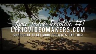 How To Make a Lyric Video like CHAINSMOKERS | AE Tutorial, Lyrics Effect Download