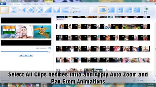 How to make video from photos in windows movie maker - PD RAJAN