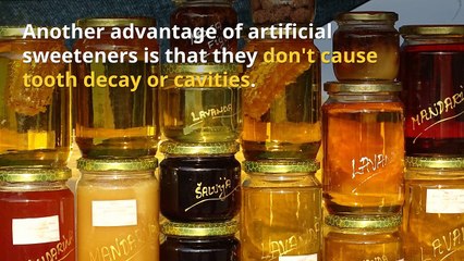 Artificial sweeteners PROS AND CONS