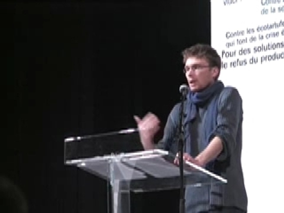 Vincent Gay, LCR, Contre Grenelle de l'Environnement