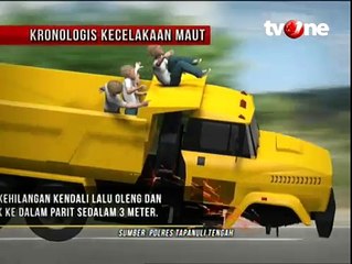 Kronologi Kecelakaan Maut di Tapanuli Tengah