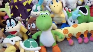 Giant Mario plush toy collection (updated) koopaling princess peach daisy kart