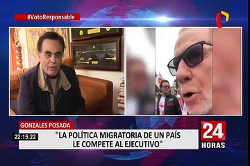 Excanciller respondió comentarios vertidos por Ricardo Belmont sobre venezolanos