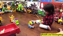 Toy Trucks for Kids: Bruder Construction Loader and Mercedes Benz Actros Dump Truck Unboxi