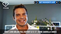 Rene Caovilla Shoes Milan Fashion Week Full Report Spring/Summer 2017 | FashionTV | FTV
