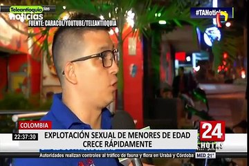 Explotación sexual contra menores aumentó en Colombia