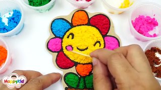 เล่นเปเปอร์เคลกระถางดอกไม้ | เรียนรู้สีภาษาอังกฤษ | Learn Color With Paper Clay