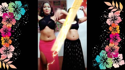 Most wanted belly dance of indian girl Jagriti | vigo video collection |