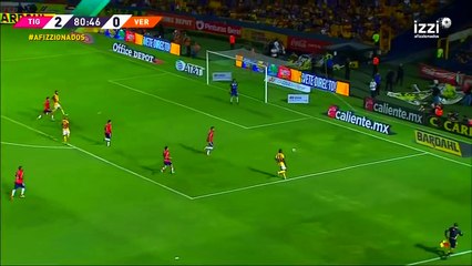 Superbe but de Gignac avec les Tigres face à Veracruz
