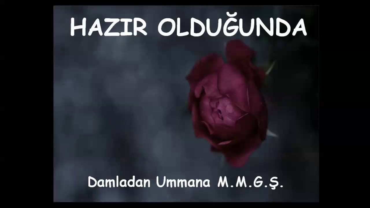 Hazır olduğunda Mustafa Murat Güngör Şiir Dinletisi