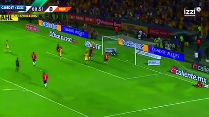Le retourné spectaculaire de Gignac avec les Tigres !