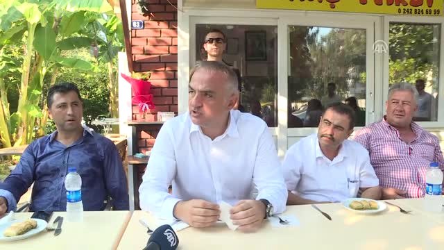 Kültür ve Turizm Bakanı Ersoy: Hükümet 10 Kat Hızlı Hareket Ediyor - Antalya
