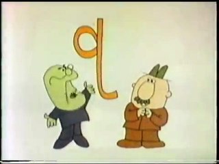 Sesame Street Letter Q.funny looking thing!