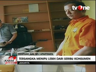Kasus Penipuan Berkedok Jual Beli Apartermen Terbongkar