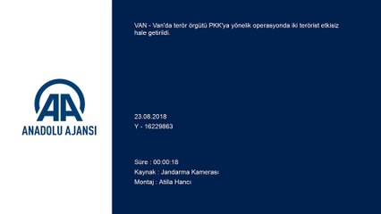 Saldırı hazırlığındaki PKK'lı teröristler etkisiz hale getirildi - VAN