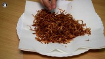 How to Fried Perfect Onion - Equal Color Fried Onion Recipe - Kitchen With Amna